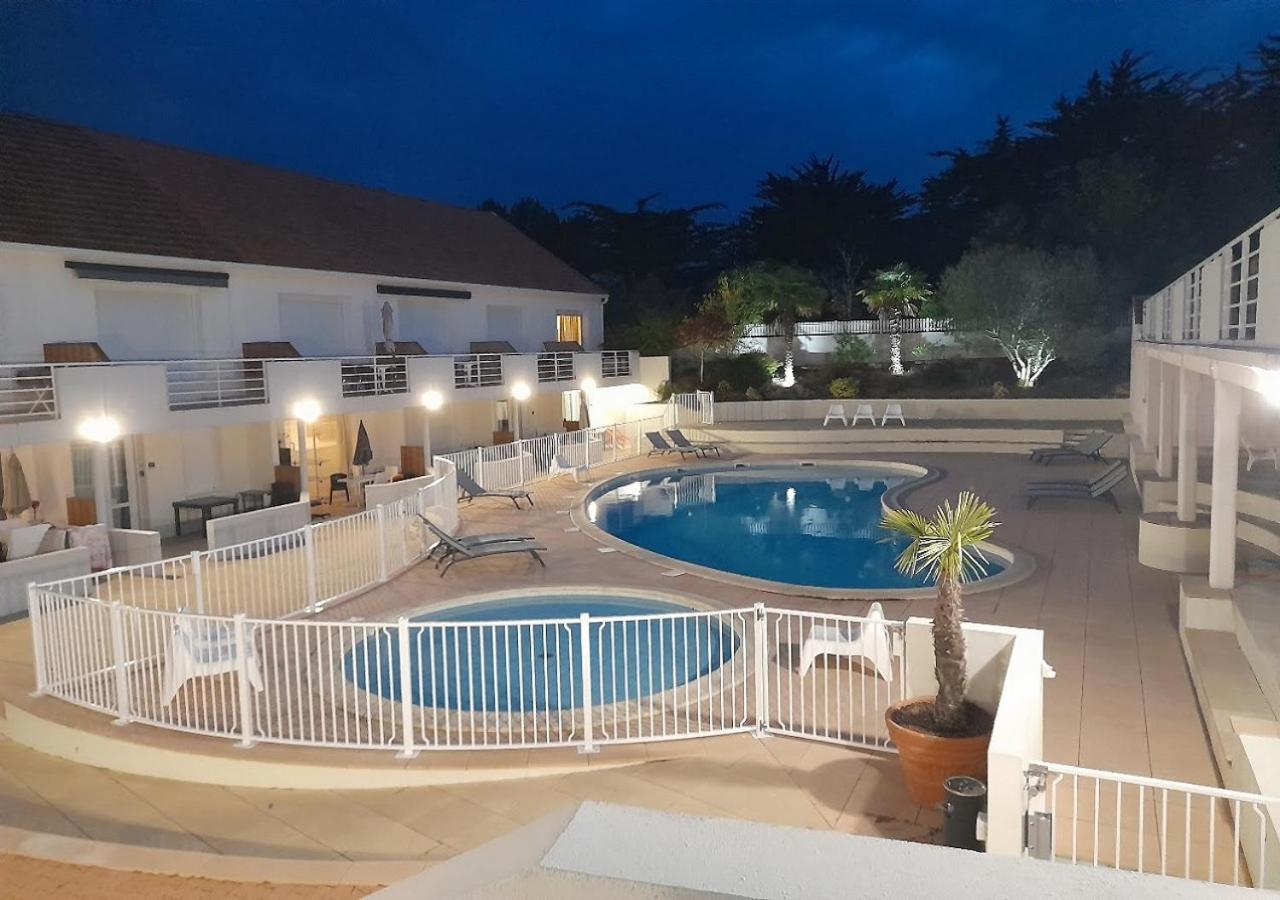 Resid'Azur Appartement T2-Pmr- Piscine Privee 圣让-德蒙 外观 照片