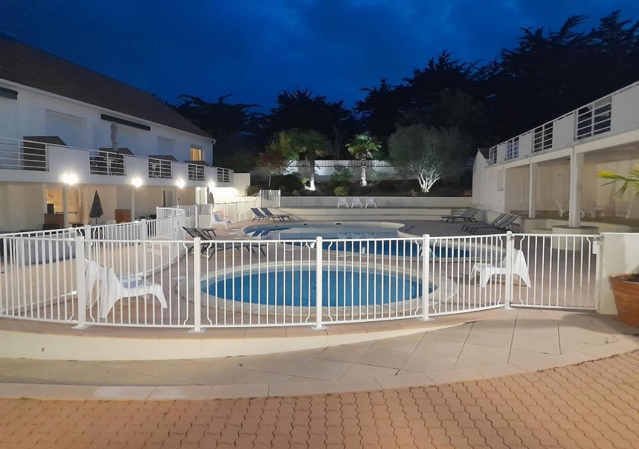 Resid'Azur Appartement T2-Pmr- Piscine Privee 圣让-德蒙 外观 照片